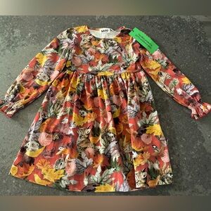 Molo girls dress GOTS certified organic with tags still on/never worn